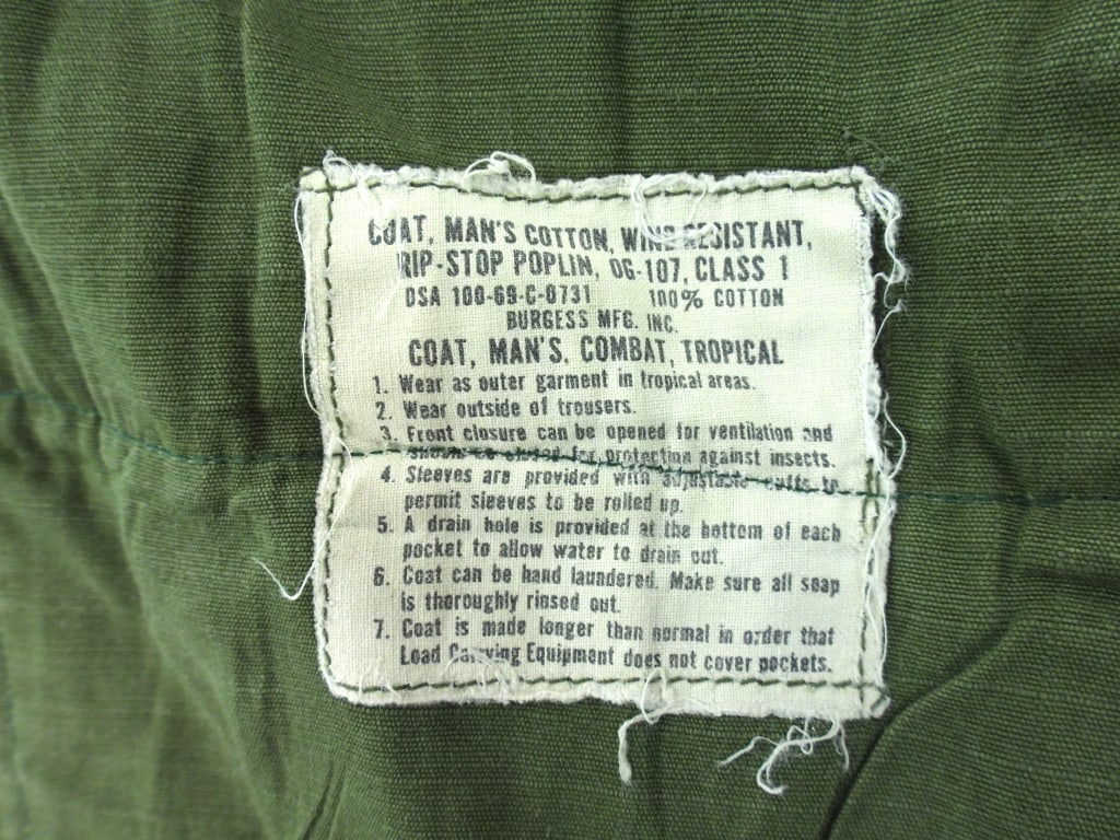 Vietnam 101st Airborne/1st Cav 3rd Model Jacket - 9