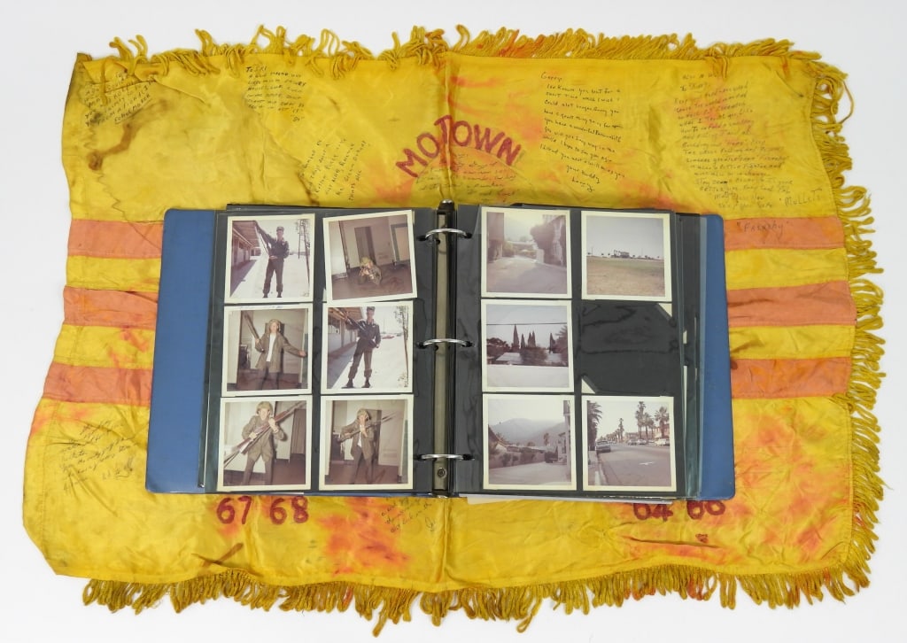 Signed South Vietnamese Flag and Photo Album (1 of 11)