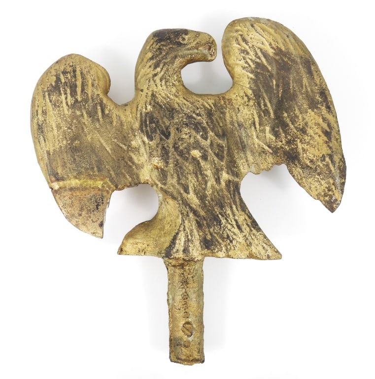 Antique Cast Iron Eagle - 3