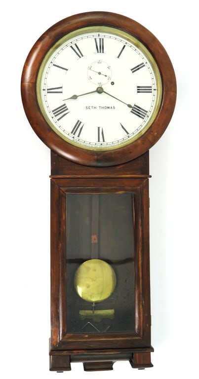 Seth Thomas Schoolhouse Regulator Clock (1 of 7)