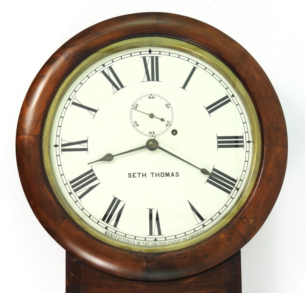 Seth Thomas Schoolhouse Regulator Clock - 3