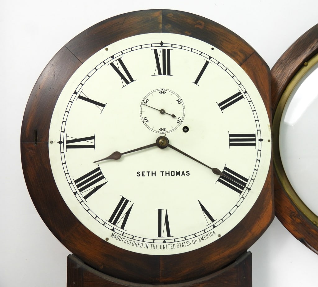 Seth Thomas Schoolhouse Regulator Clock - 4