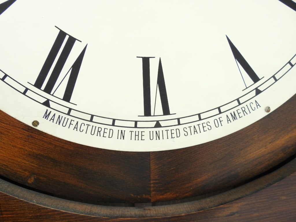 Seth Thomas Schoolhouse Regulator Clock - 5