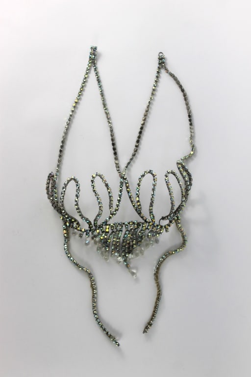 9PC C1940s Cabaret Rhinestone Costume - 3