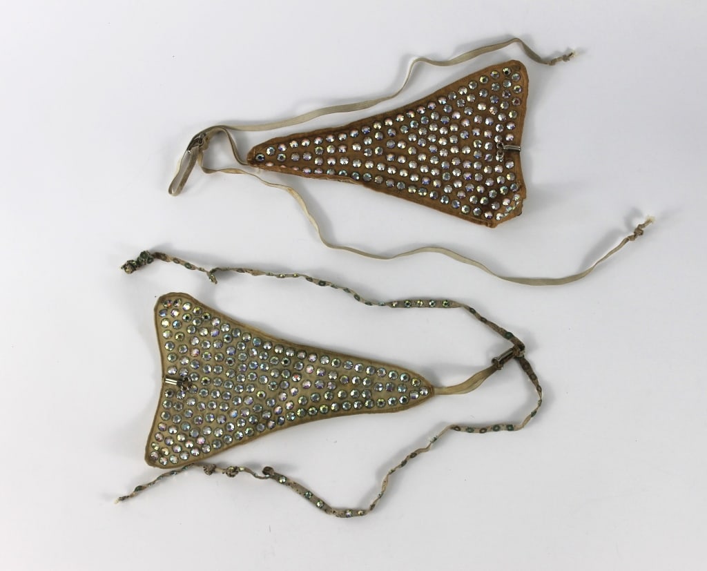 9PC C1940s Cabaret Rhinestone Costume - 5