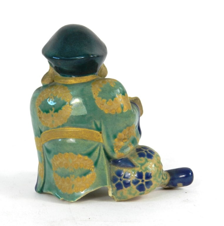 5PC Asian Vases & Other Items - 13