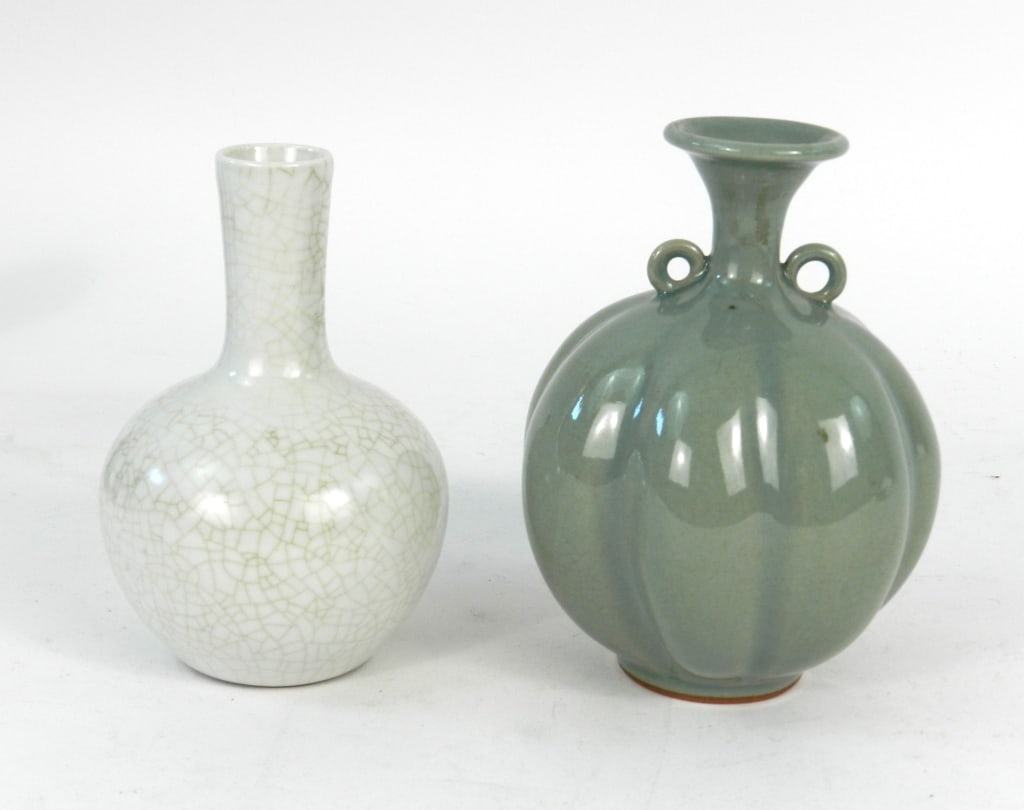 5PC Asian Vases & Other Items - 2