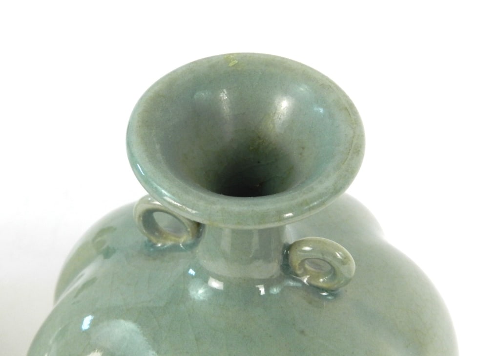 5PC Asian Vases & Other Items - 3