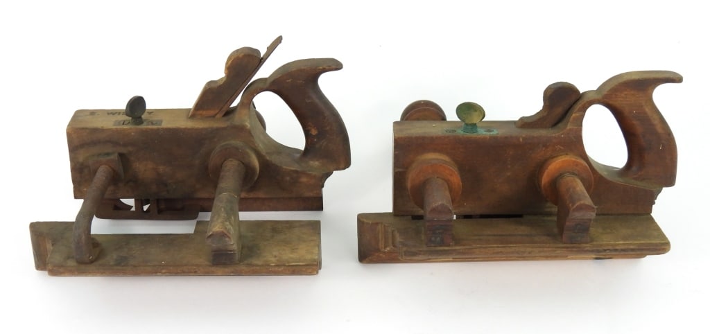 Two J. Kellogg Wood Molding Planes - 2