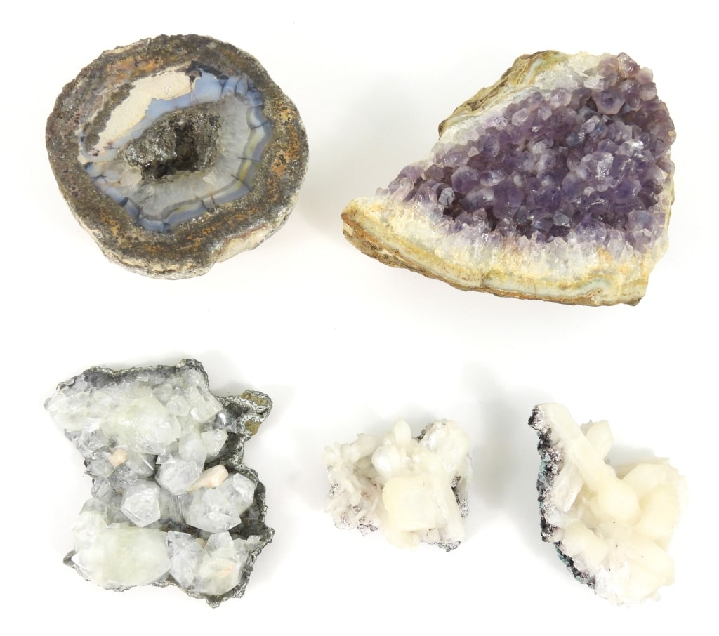 24 Identified Rock Crystals - 2