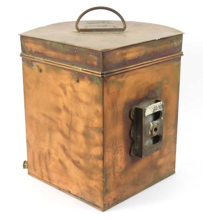 Large Copper Tung Woo Navigation Lantern - 5