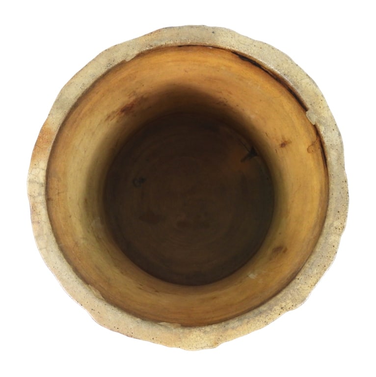 Stoneware Stump Planter - 3
