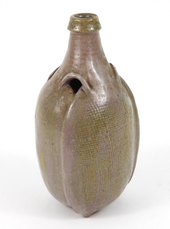 Unusual Small Studio Art Stoneware Jug (1 of 5)
