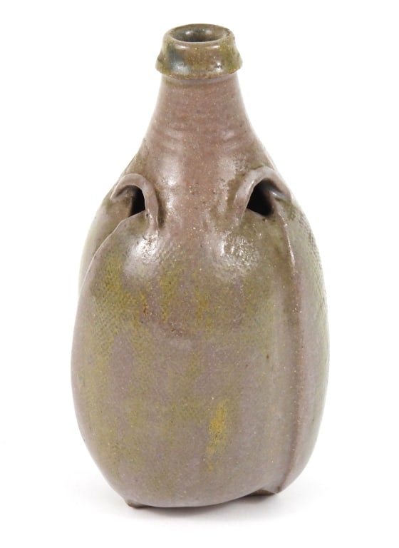 Unusual Small Studio Art Stoneware Jug - 2
