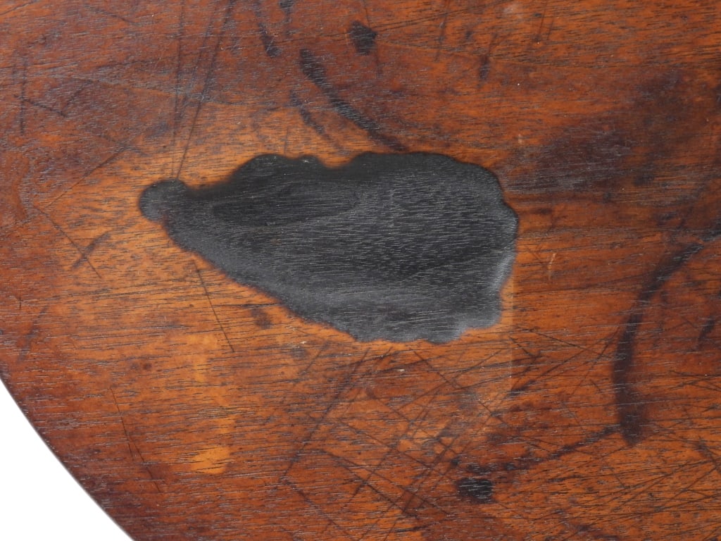18th-C Queen Anne Tilt Top Tea Table - 8