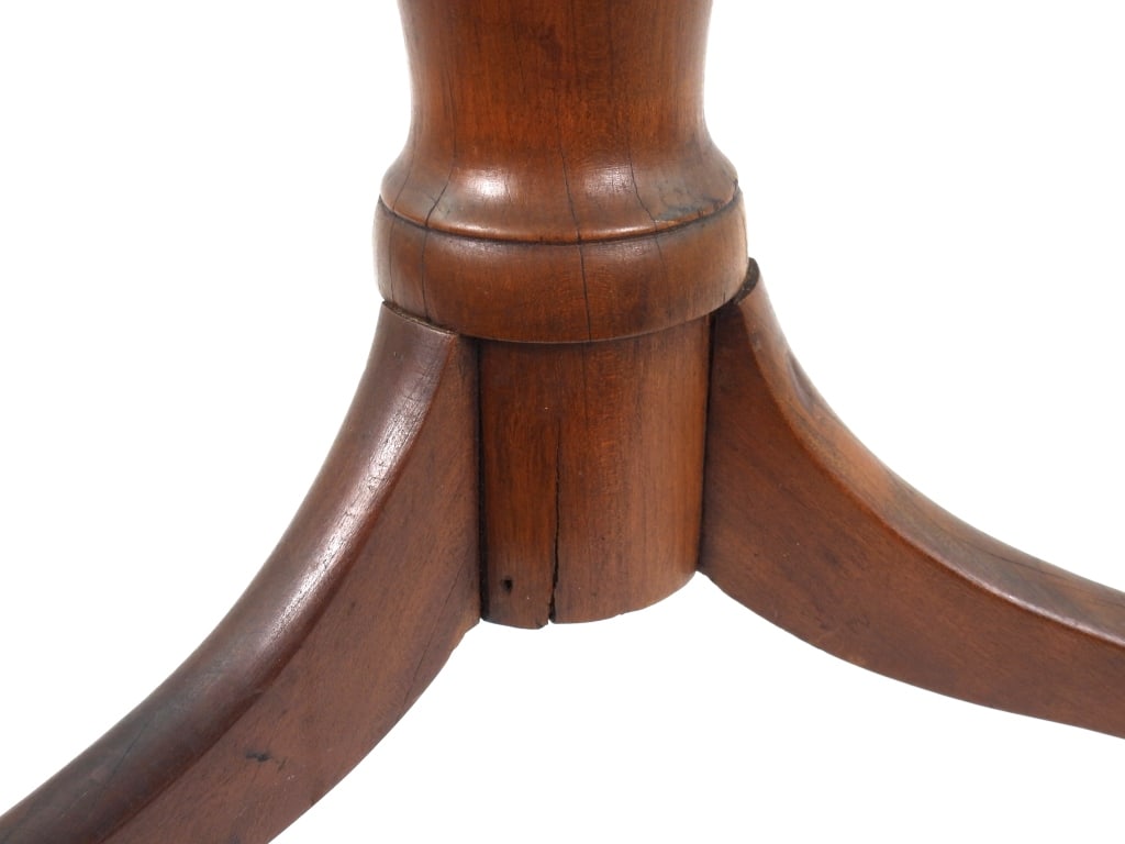 19th-C Tilt Top Candlestand Table - 10
