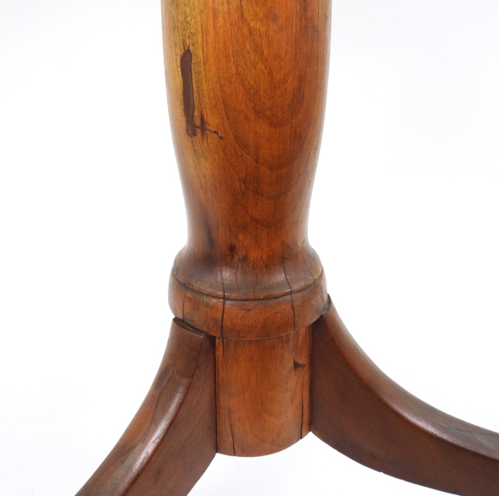 19th-C Tilt Top Candlestand Table - 6