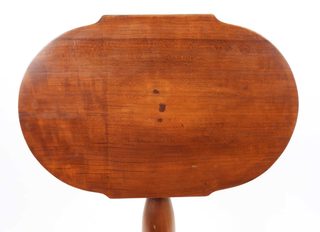 19th-C Tilt Top Candlestand Table - 8