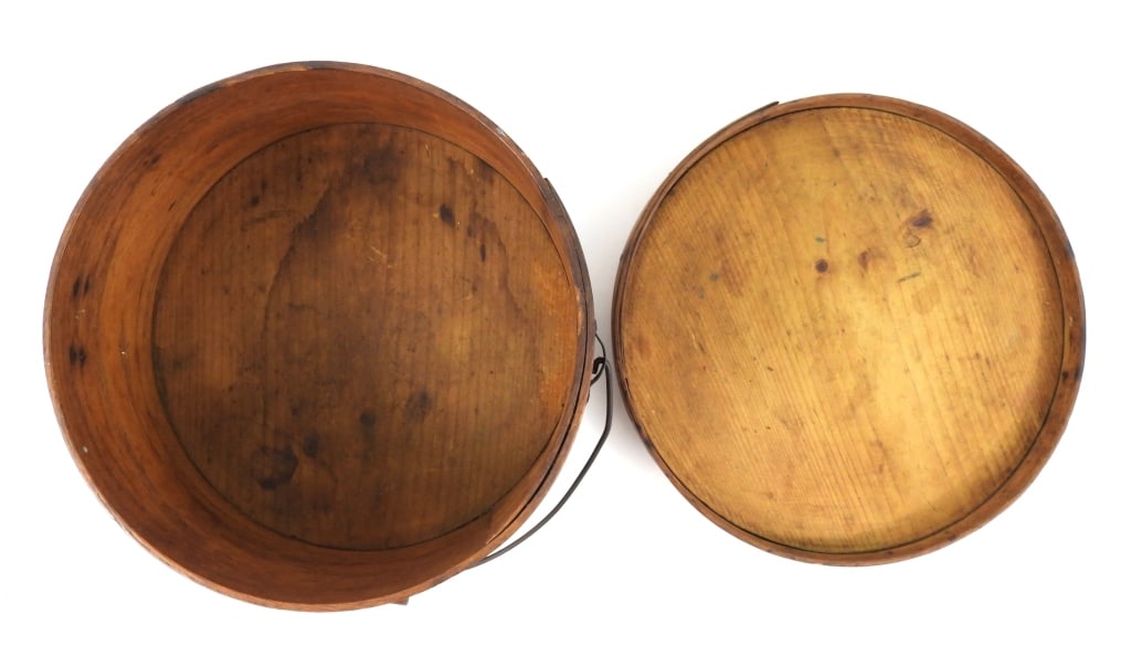 Large 19th-C Bent Oak Pantry Box - 5
