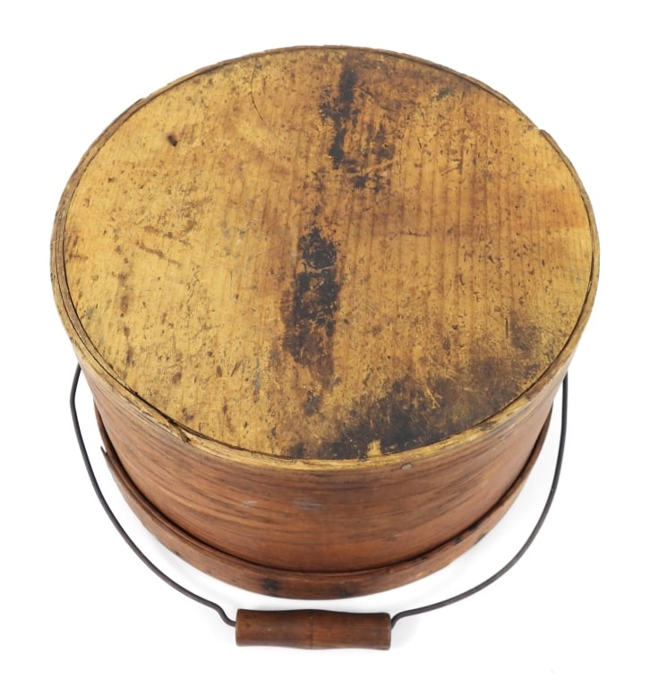 Large 19th-C Bent Oak Pantry Box - 6