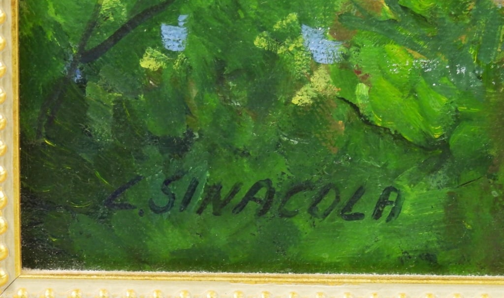 Landscape Painting Signed Sinacola - 4