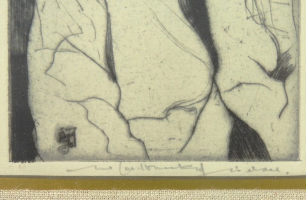 William Lee Hankey Framed Etching - 3
