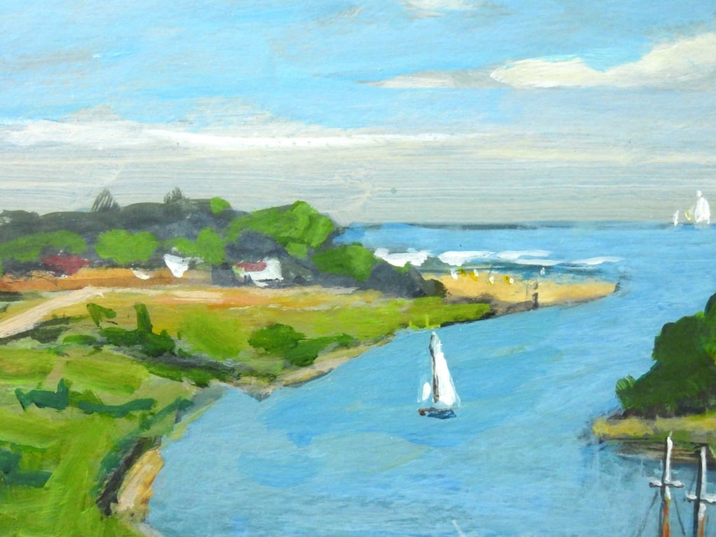 Signed Charles Stepule Landscape Painting - 4