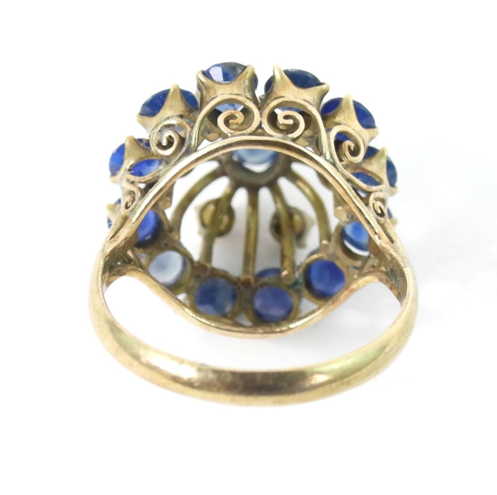 Womens Custom Made 14K Gold Ring - 5