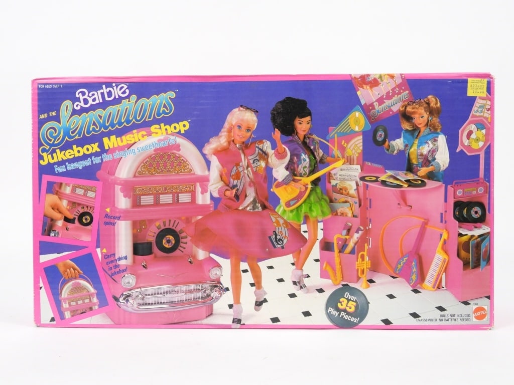 4PC Barbie Assorted Play Sets - 5