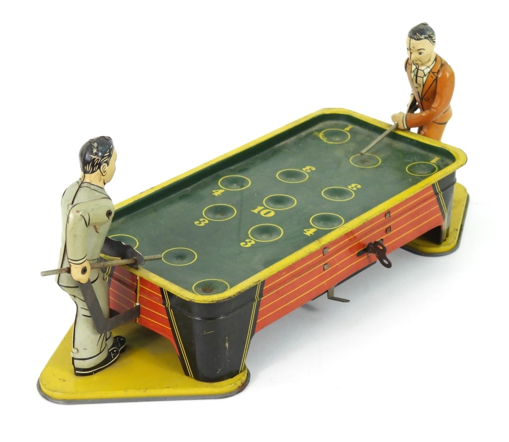 Tin Billiards Pool Player Table - 2