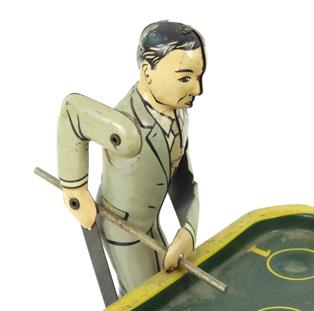 Tin Billiards Pool Player Table - 6