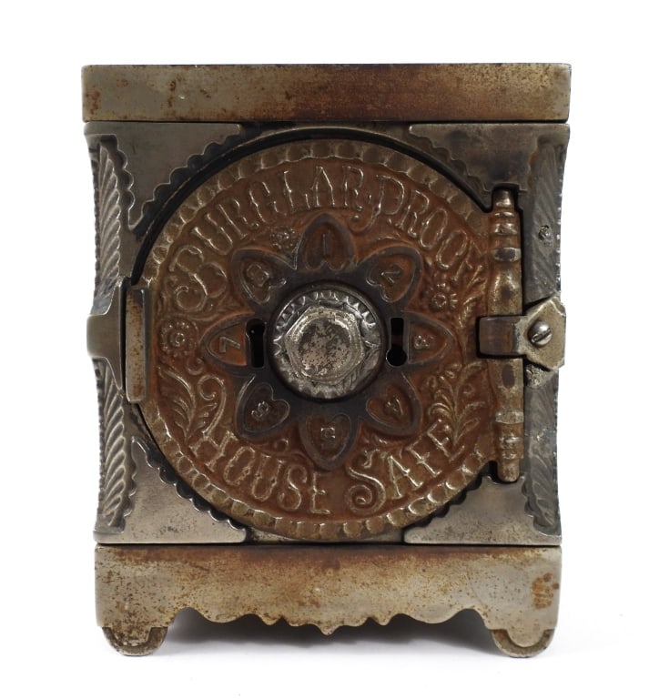 Two J & E Stevens Co. Safe Banks - 2