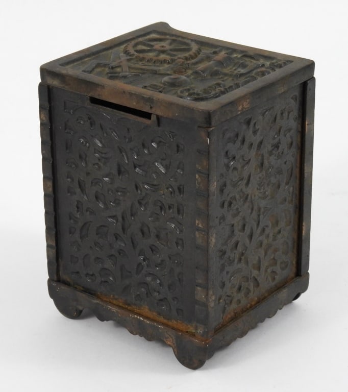 Two Cast Iron Safe Banks - 5