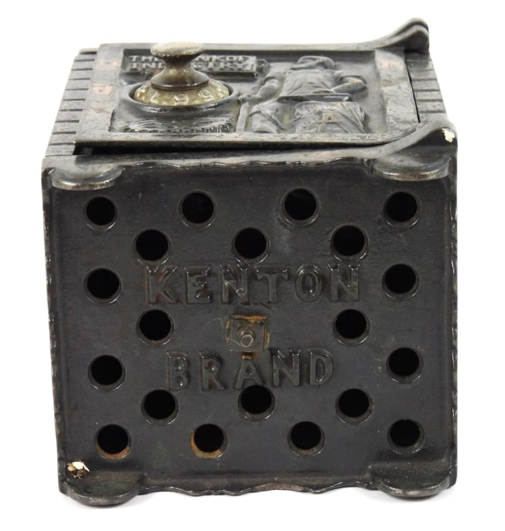 Two Cast Iron Safe Banks - 6