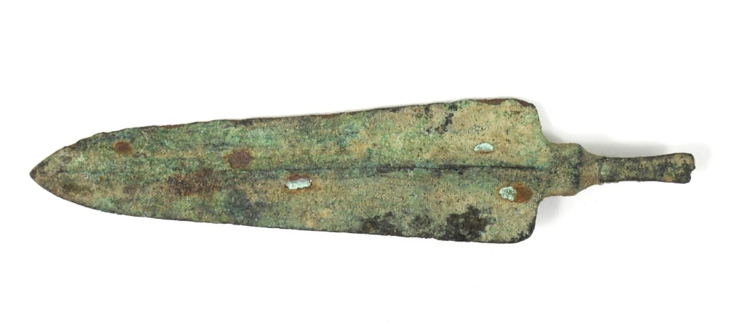 2 Ancient Mid Rib Bronze Points - 3