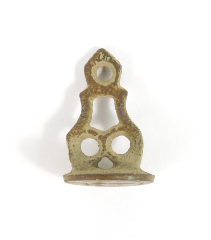 3 Ancient Bronze Seals - 5