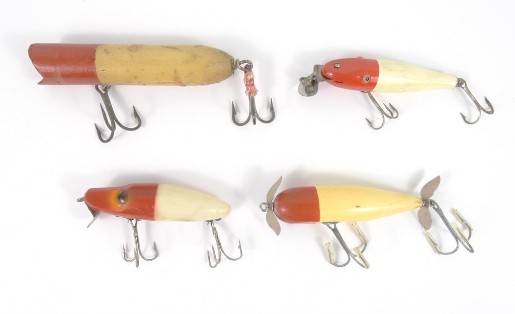 Four Vintage Minnow Fishing Lures (1 of 2)