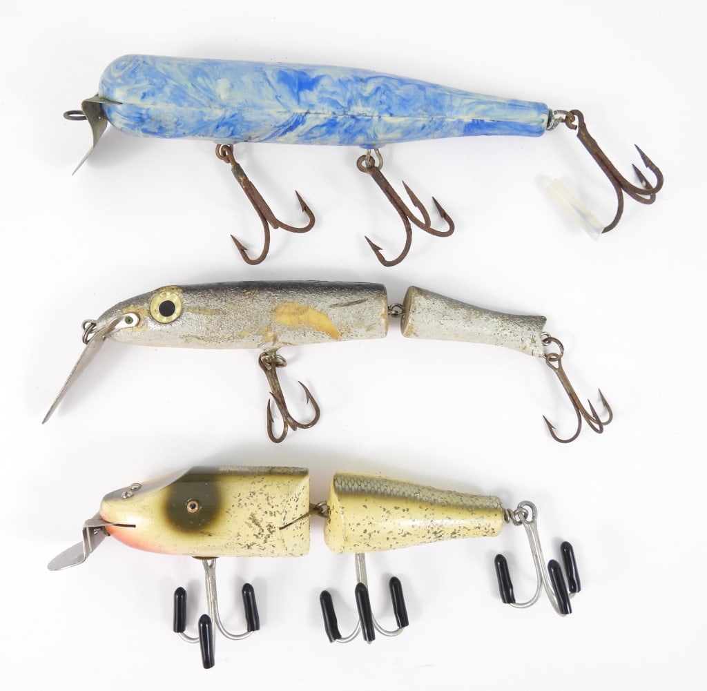 Three Large Vintage Fishing Lures (1 of 3)
