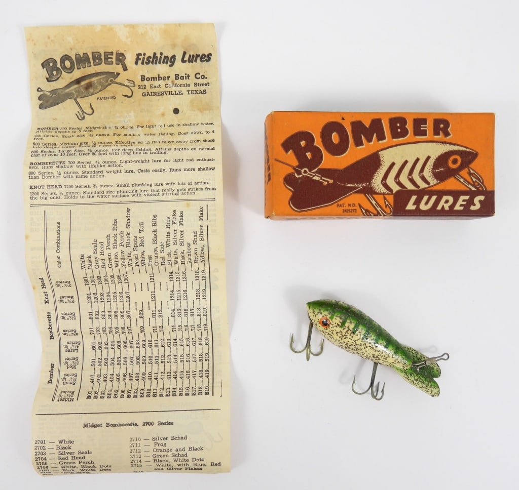 3 Original Boxed Bomber Lures - 7