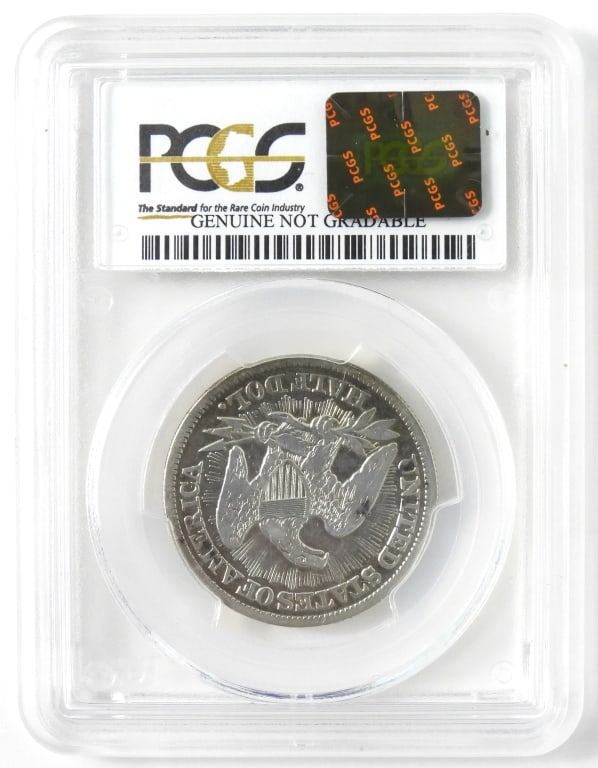 1853 Arrows & Rays Silver Half Dollar - 3