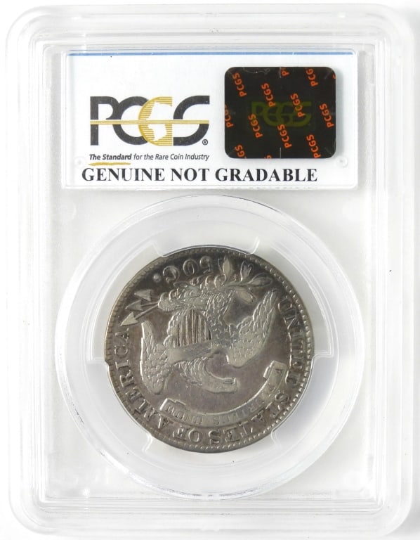 1834 Capped Bust Large Date Silver Half Dollar - 3