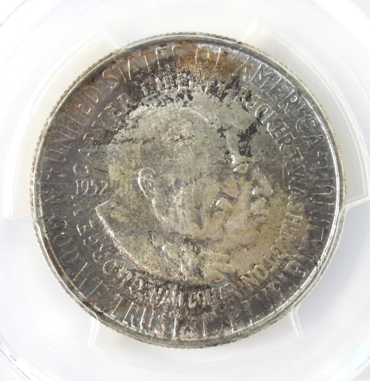 Two 1952 Washington-Carver Silver Half Dollars - 5
