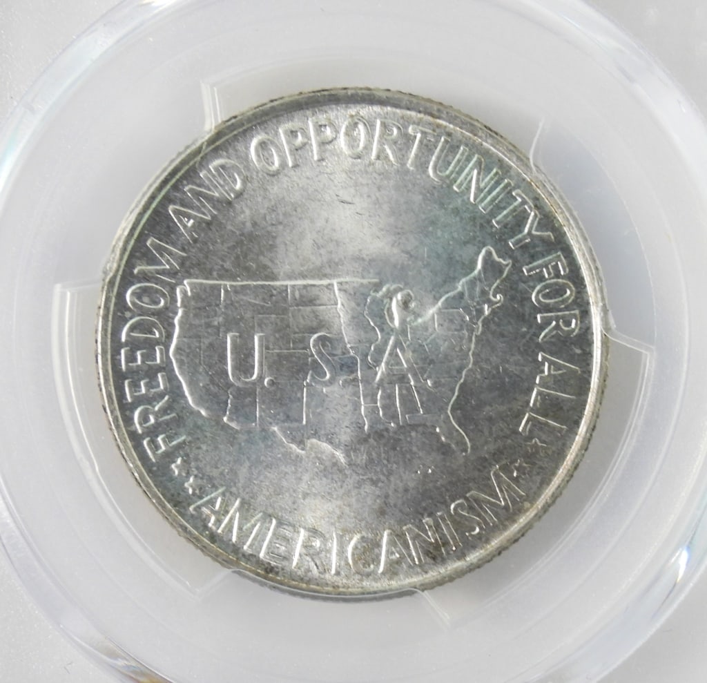 Two 1952 Washington-Carver Silver Half Dollars - 7