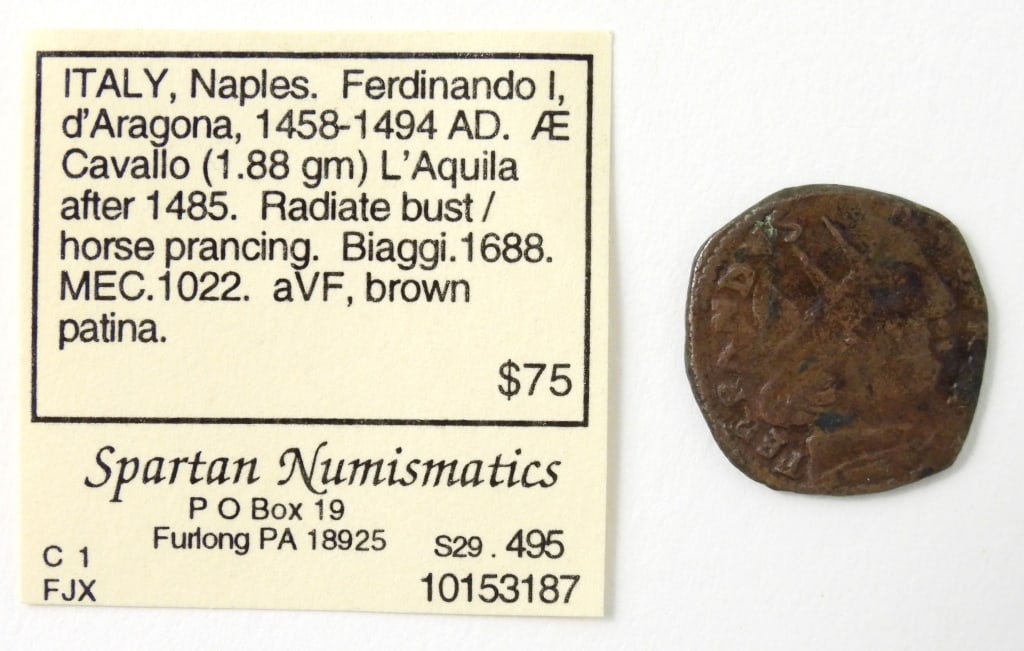 Roman Bronze Cavallo Coin (1 of 4)