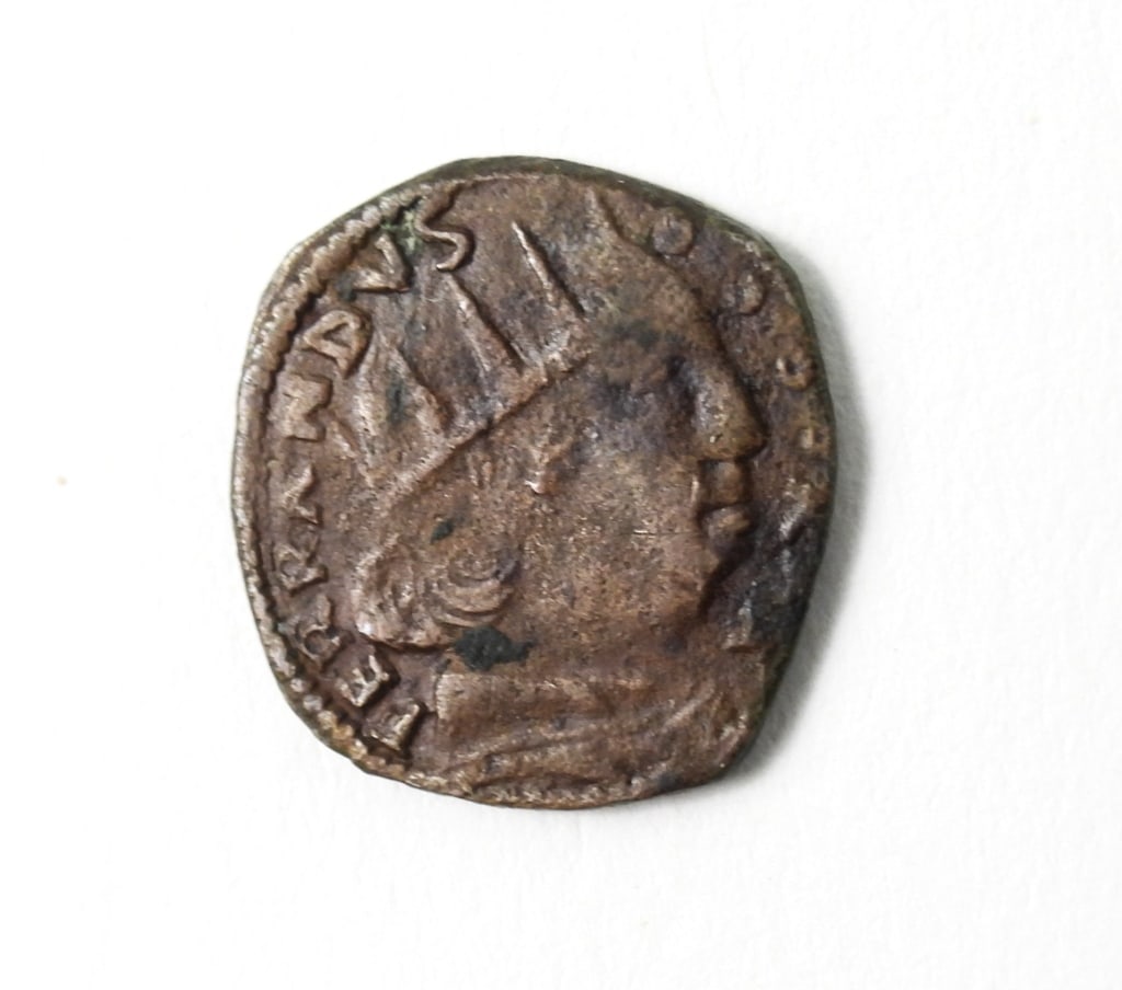 Roman Bronze Cavallo Coin - 3