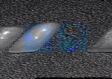 Gorgeous Natural Ethiopian Opal 2 Pcs - 1.62 Cts: Gemstone : Natural OpalShape and cut : Square CabochonWeight : 1.62 CaratsMeasurements : 6.43-6.40x3.53 mm, 6x6 mmColor : WhiteNumber of Stone : 2Transparency : TranslucentTreatment : No TreatmentOrig