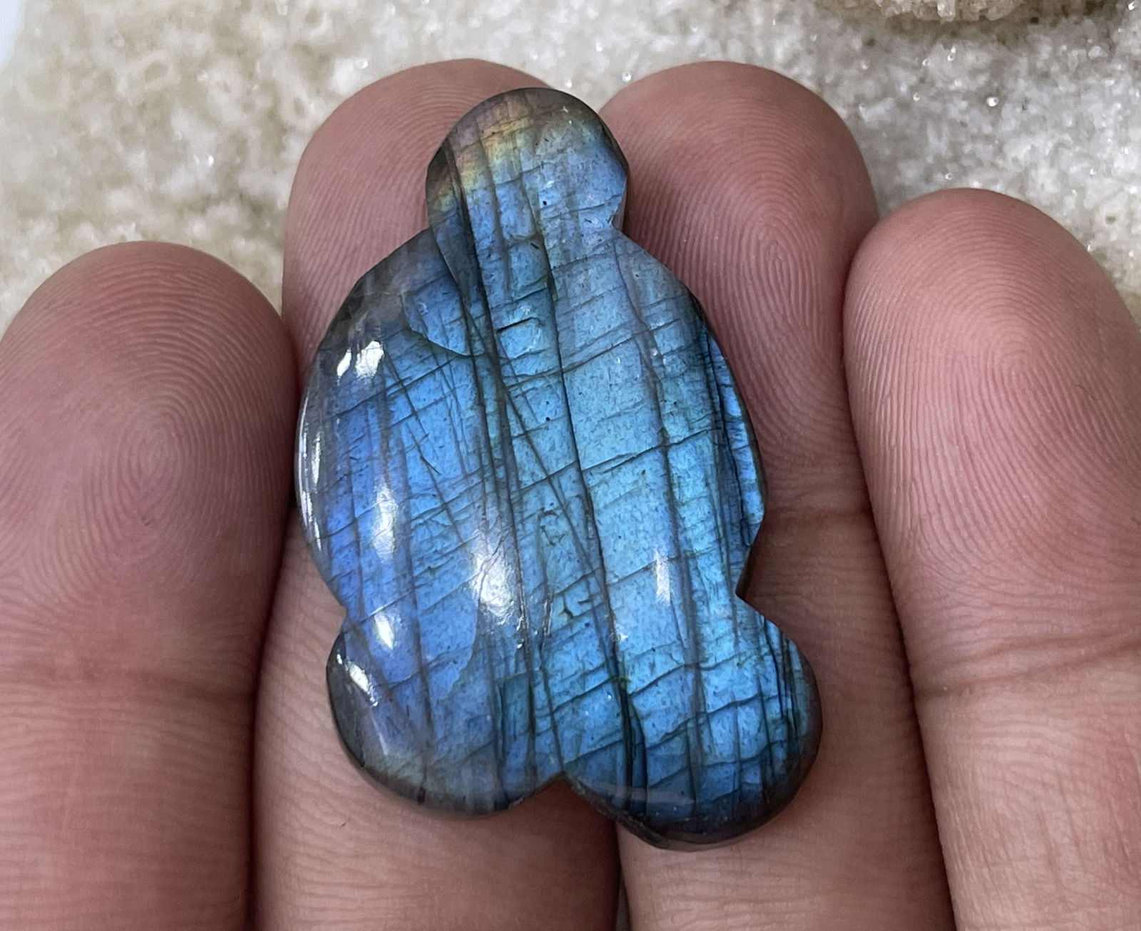 AAA 52.54 Cts Natural Labradorite (1 of 3)