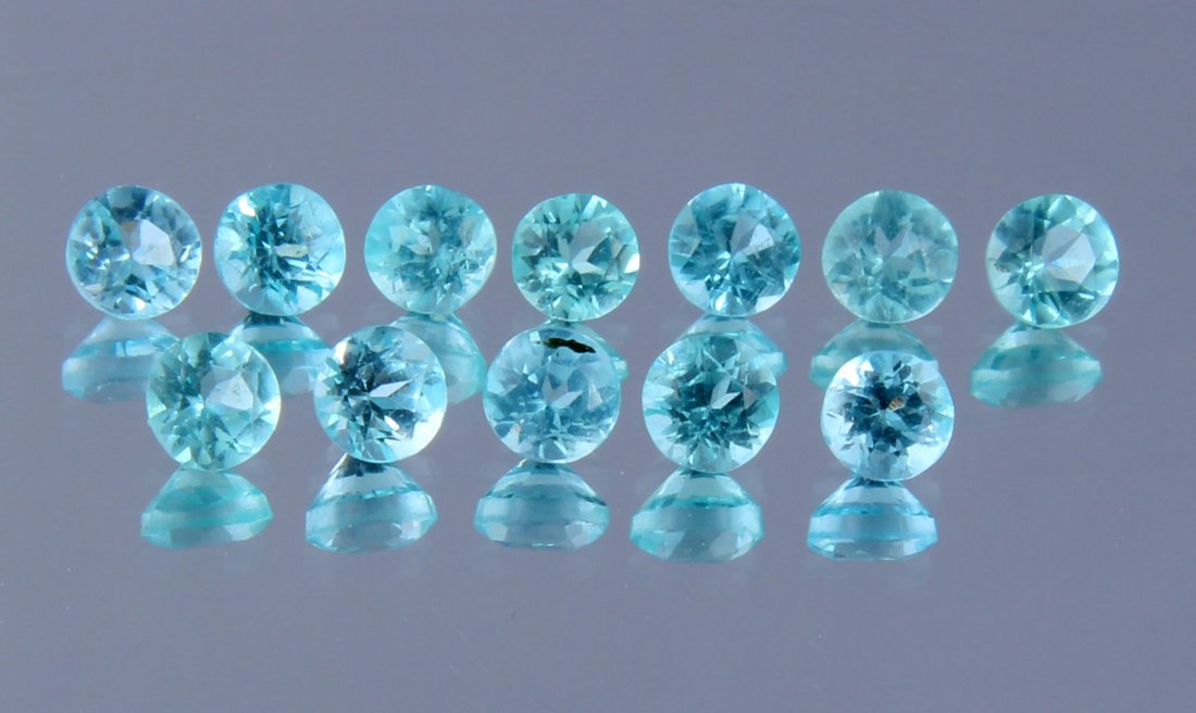 AAA 1.68 Cts Natural Blue Apatite (1 of 4)