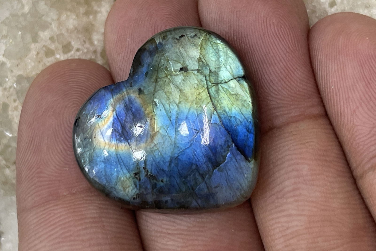 AAA 42.83 Cts Natural Labradorite (1 of 4)