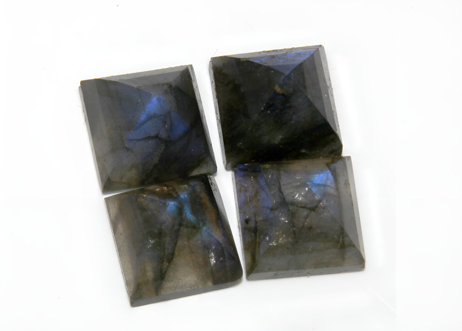 Gorgeous " Natural Labradorite " 24.29 Cts Natural Labradorite Pair (1 of 3)